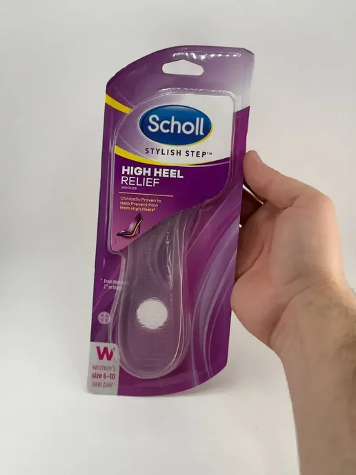 SCHOLL гелевые стельки женские для туфлей ортопедические для стопы, вариант, фото 4