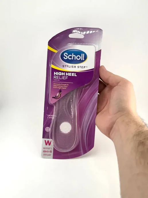 SCHOLL гелевые стельки женские для туфлей ортопедические для стопы, вариант, фото 5