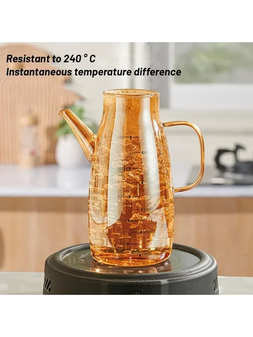 Бутылка для масла стеклянная, 0.8 л 0.8л, 0,8 л, 0,8 л, фото 6