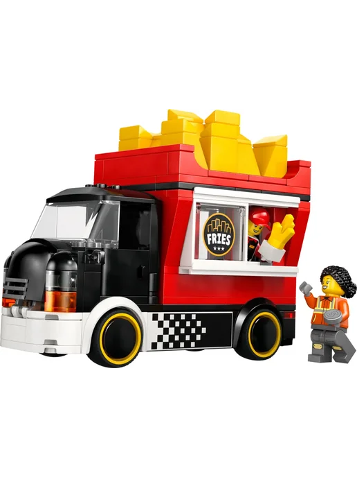 LEGO Конструктор City 60488 Грузовик с картошкой фри, черный, фото 4