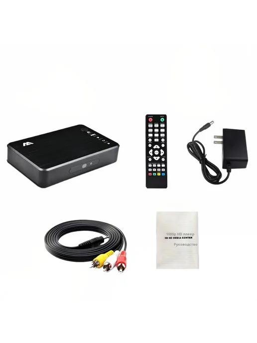 Медийный плеер HDMI VGA 1080P с цикловедением металлический, вариант, фото 2