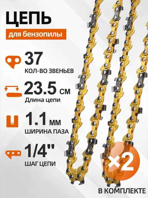Цепь и шина на аккумуляторную мини пилу 6 дюймов, вариант, фото 4