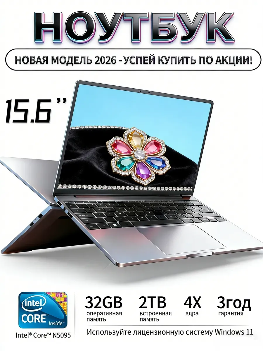Новогодний Ноутбук 32ГБ 2TБ Intel Для Учебы Huawei 739413127 купить за 21 873 ₽ в интернет‑магазине Wildberries