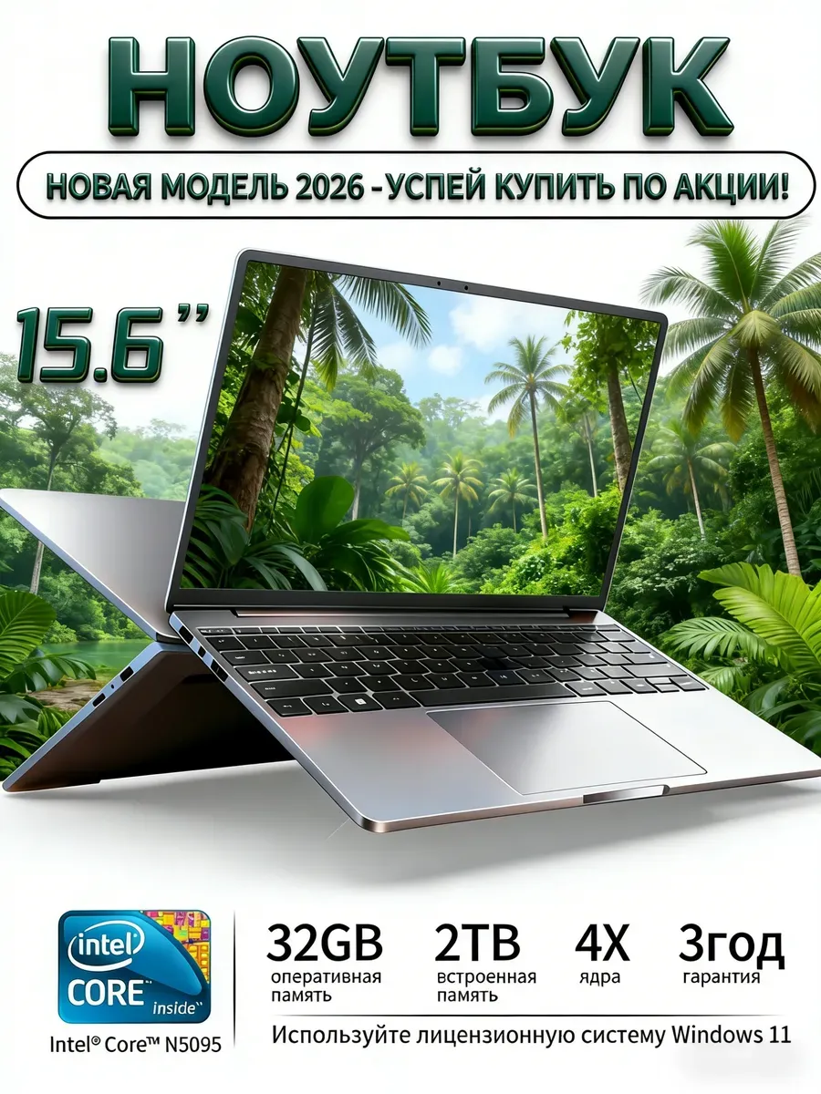 Ноутбук 32ГБ 2TБ Intel Для Фильмов и Работы Windows 11 Huawei 739536436 купить за 21 296 ₽ в интернет‑магазине Wildberries