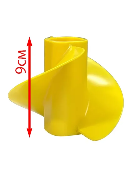 KYODA 2 шт Секция шнека пластиковая ледобура киода, 2 шт, фото 2