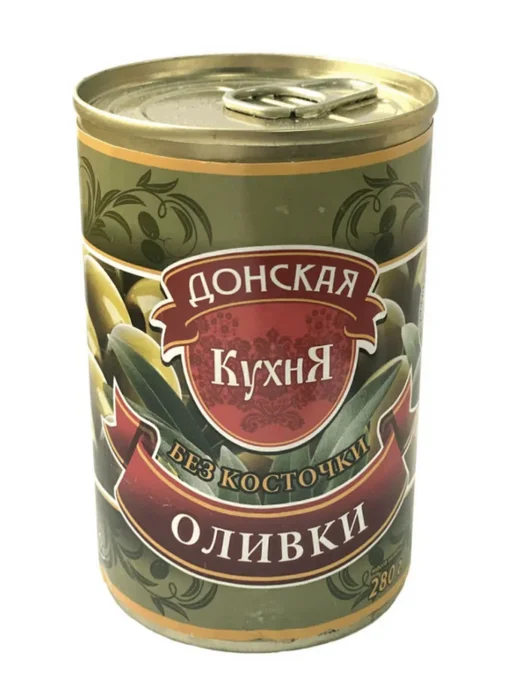 Донская Кухня Оливки без косточки, 280 г 12 шт, 280 г, 12 шт, фото 2