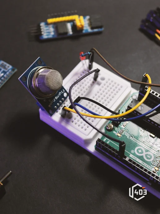 Корпус Arduino UNO - Монтажный стенд Build 170, зеленый, фото 5