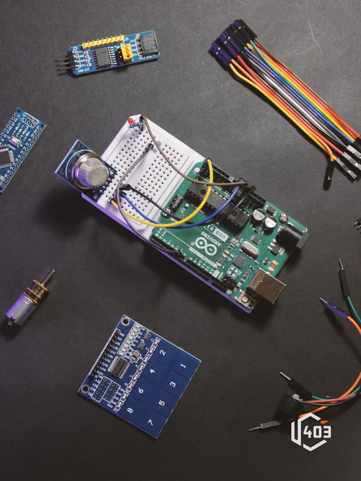 Корпус Arduino UNO - Монтажный стенд Build 170, зеленый, фото 6