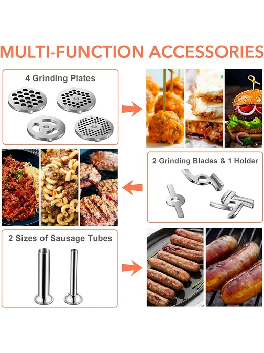 KitchenAid стационарная месильная машина, металлический мясо…, вариант, фото 6