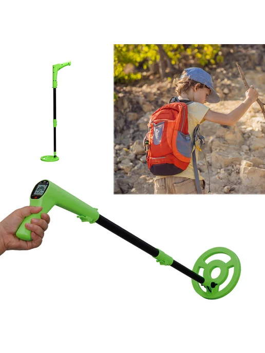 Металлоискатель Finder для детей точность outdoors (зелены, зеленый