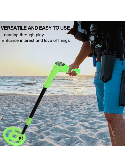 Металлоискатель Finder для детей точность outdoors (зелены, зеленый, фото 6