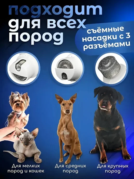 Когтерез для кошек и собак с ограничителем, белый, фото 8