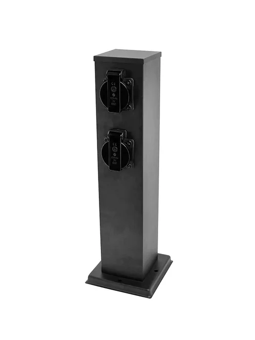 Сейдж Садовая розетка на столбике BlackDisc IP54, вариант, фото 7