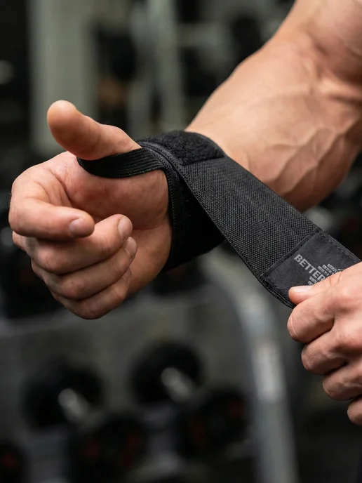 Better Bodies Напульсники спортивные на запястье Wrist Wraps, черный, фото 2