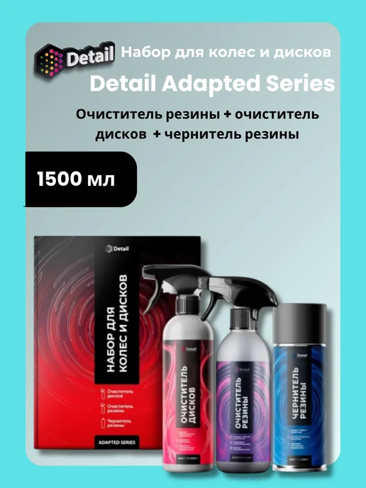 DETAIL Набор для колес и дисков Adapted Series, 1,52 л
