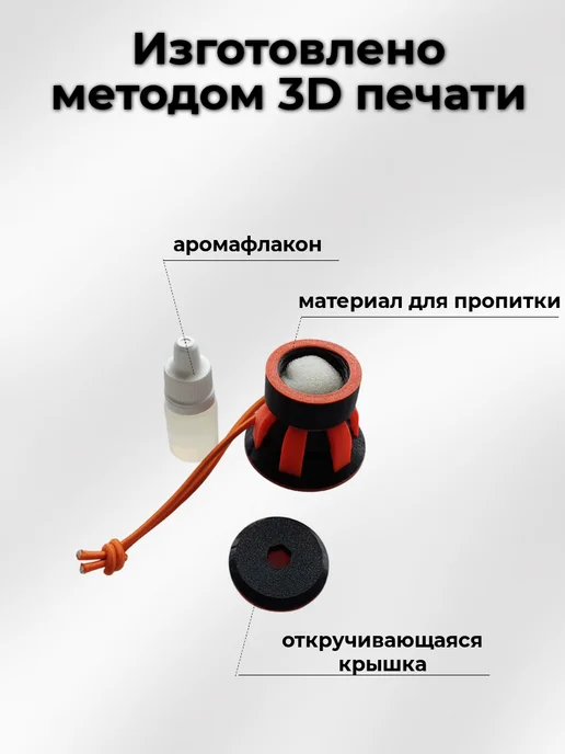 MotoPlace Ароматизатор автомобильный, черный, фото 4