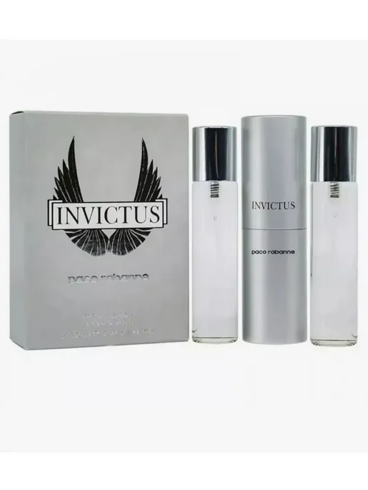 набор духов Мини 3в1 Invictus Rabanne-Инвестик, 3 шт, фото 2