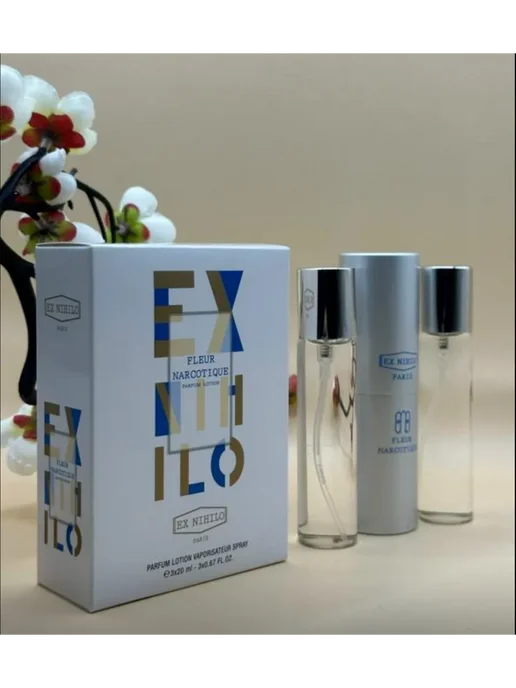 набор духов Мини Ex Nihilo «Fleur Narcotique, 3 шт, фото 2