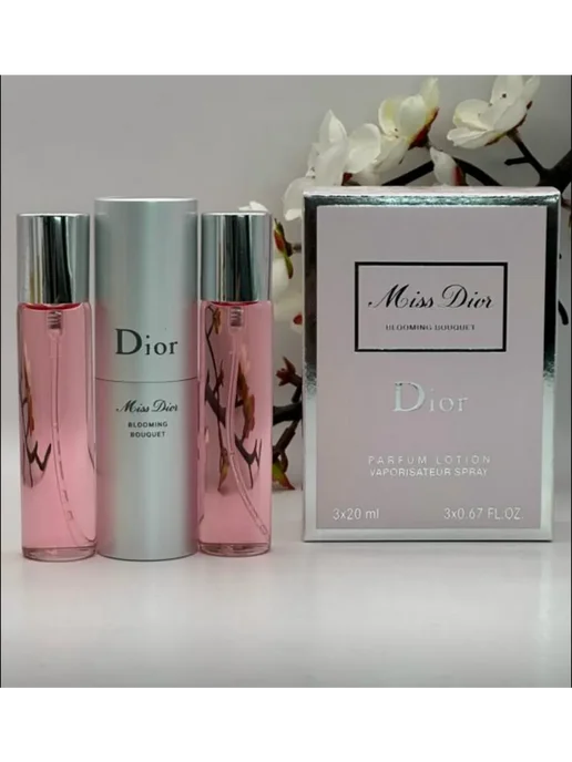 набор духов Мини Miss Dior Blooming Bouquet.Диор мисс, вариант, фото 2