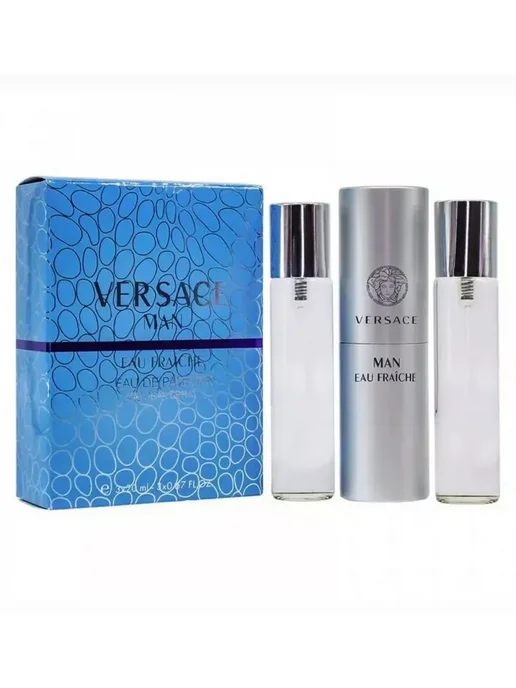 набор духов Мини Versace Man Eau Fraiche-Версаче мен, 3 шт