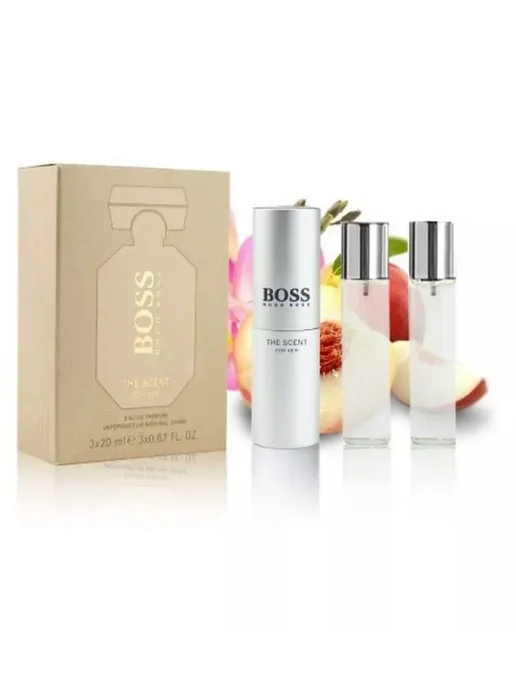набор духов Мини The Scent for her 3*20 ml-Босс Хюго, 3x20