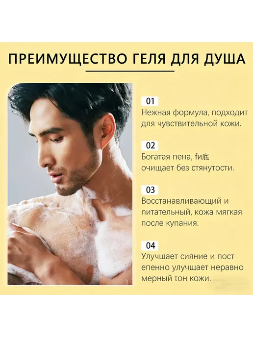 гель для душа мужской, вариант, фото 2