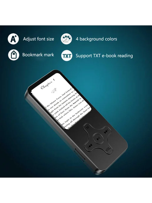 HiFi MP4 MP3 плеер FM Bluetooth для студентов, без карты, вариант, фото 4
