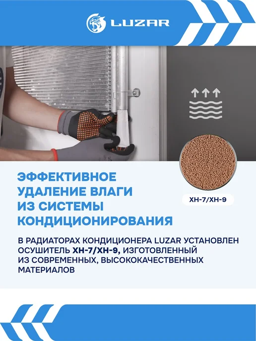 LUZAR Радиатор кондиционера Changan UNI-T, вариант, фото 6