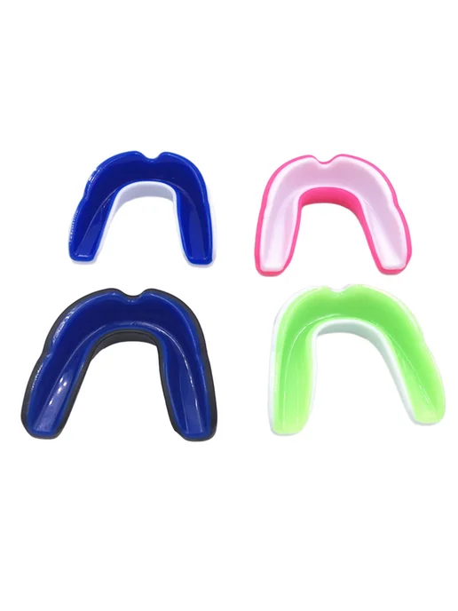 4шт Mouthguard для MMA и единоборств черный белый красный, 4 шт, фото 4