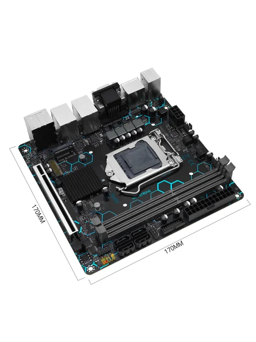 MAHCINIST LGA 1150 Материнская плата H97 DDR3 HDMI VGA DP M-ITX, вариант, фото 2