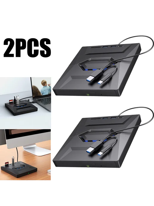 5в1 драйв-брендер USB-C SD TF для ноутбука, 2 шт, фото 4