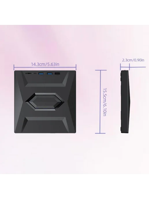 5в1 драйв-брендер USB-C SD TF для ноутбука, 2 шт, фото 8
