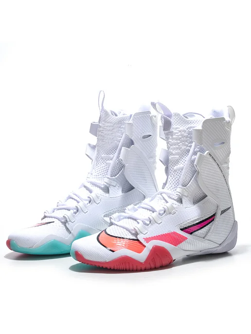 Nike Высокие кроссовки эластичная амортизация, голубой