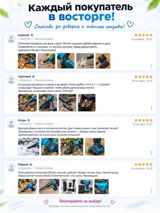 воздуходувка аккумуляторная для авто от снега мощная, вариант, фото 2