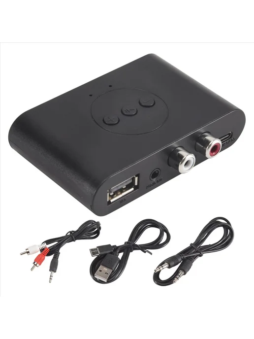 Аудиоприемник Bluetooth 5 3 NFC USB U Диск RCA 3 5 Мм Для Ав, вариант, фото 3