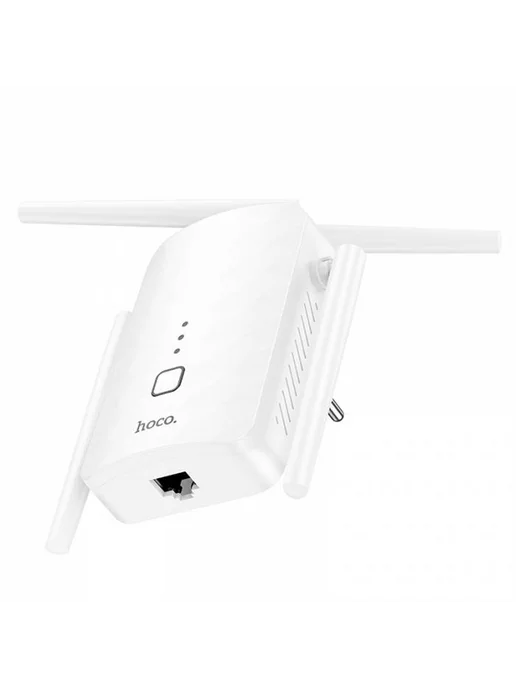 HOCO Усилитель WI-FI 300 Мбит с, белый, фото 4