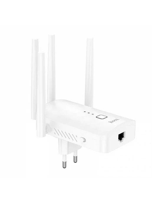HOCO Усилитель WI-FI 300 Мбит с, белый, фото 5