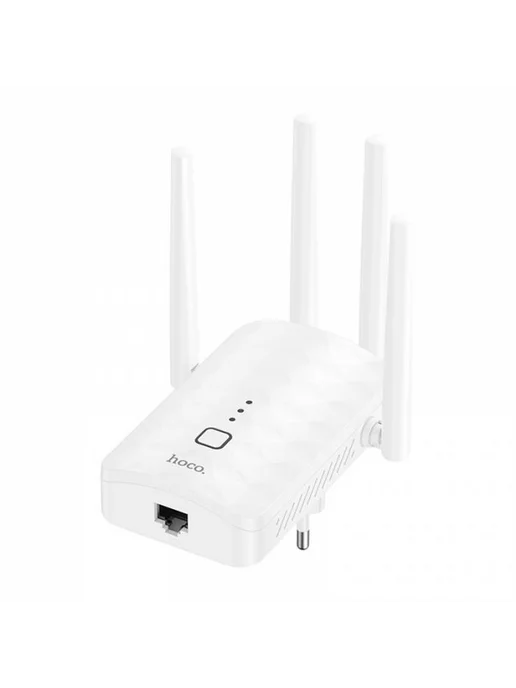 HOCO Усилитель WI-FI 300 Мбит с, белый, фото 6