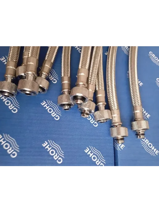 Подводка для инсталляций Grohe 3 8 320мм хром, вариант, фото 3