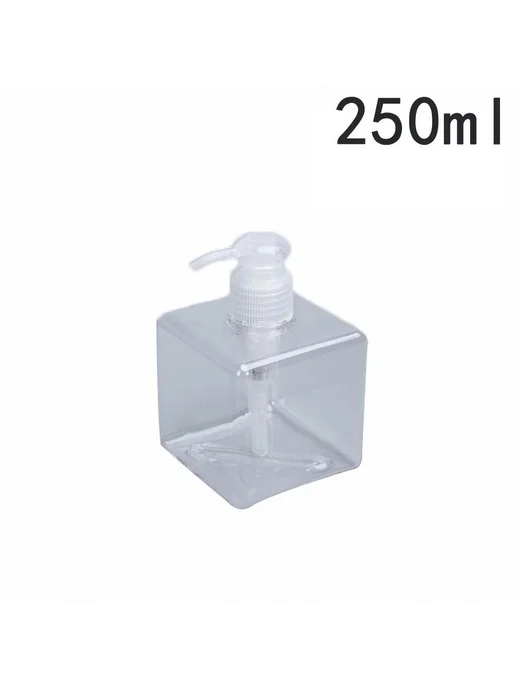Флакон для мыла 250 мл квадратный многораз, 250 мл