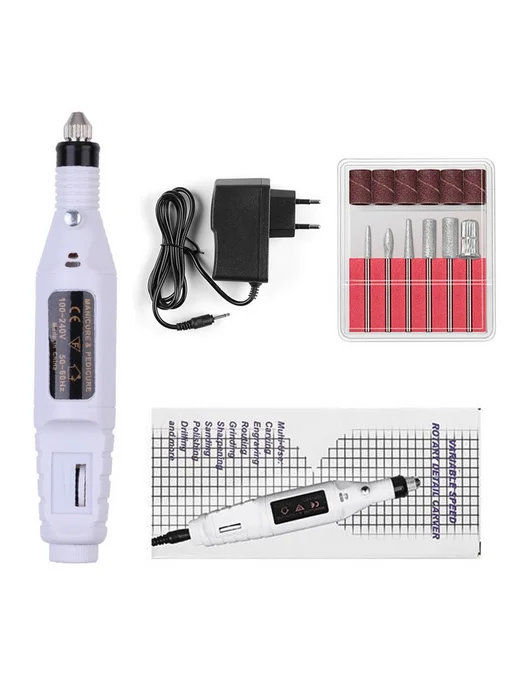 Шлифовальная машина USB, белый