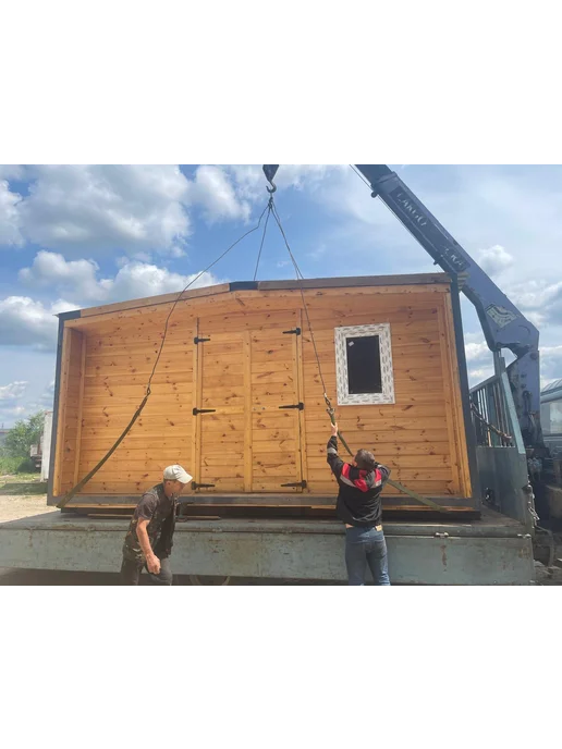 Рамбыт Бытовка хозблок "Барн" 5х2.3м, 5x2.3 м, 2,3 м, фото 4