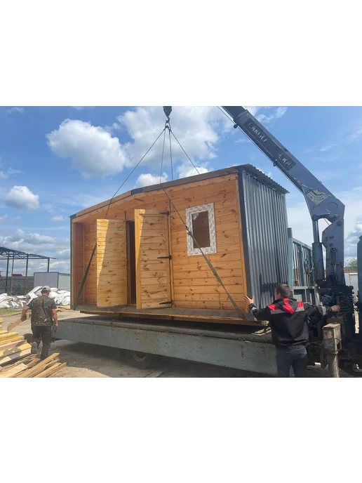 Рамбыт Бытовка хозблок "Барн" 5х2.3м, 5x2.3 м, 2,3 м, фото 8