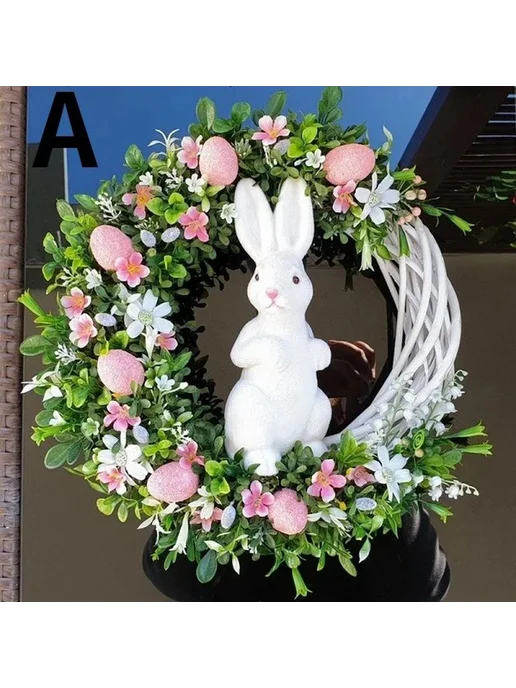 Венок Milky White DIY, белый, фото 3