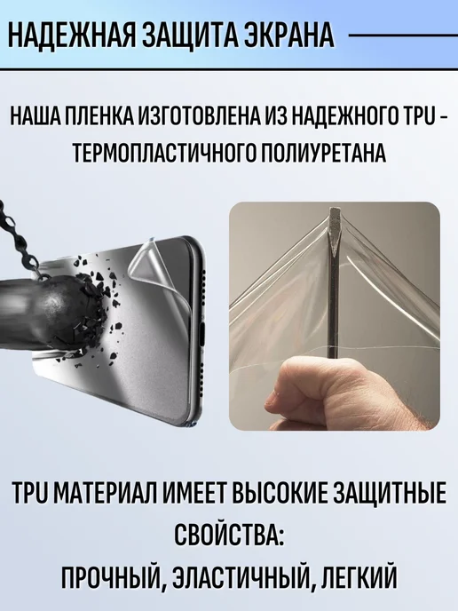EAKS Express аксессуары Гидрогелевая пленка для Honor 400 матовая, вариант, фото 5