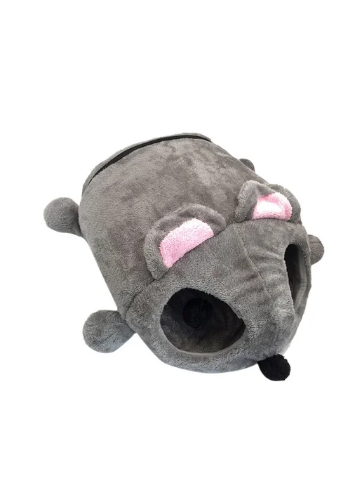 Домик-игрушка для кошек 50x40x21 см Серый, 50x40x21 см