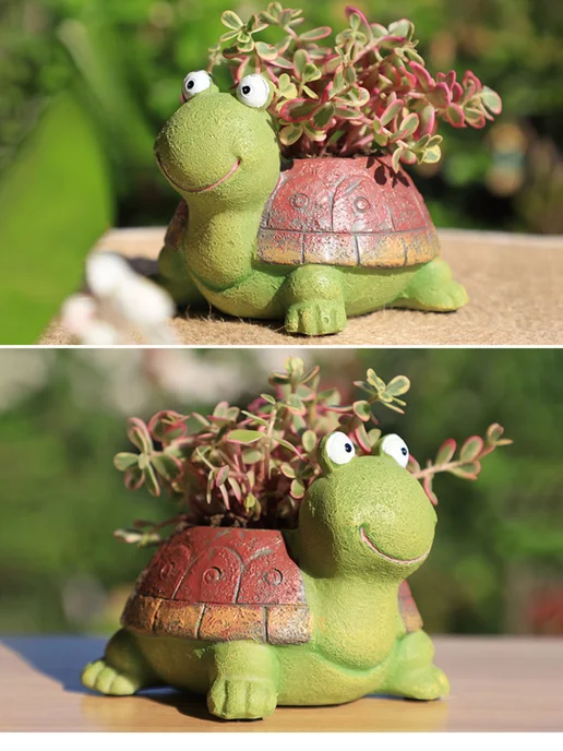 Горшок 7см тёмно-кор. чёрн, зеленый, фото 2