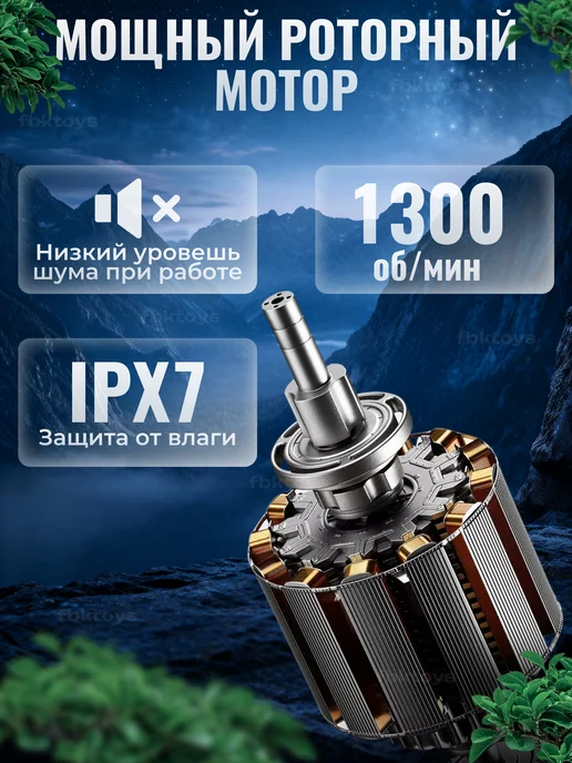 HEFFNER Электробритва мужская 3 в 1 с насадками, черный, фото 2