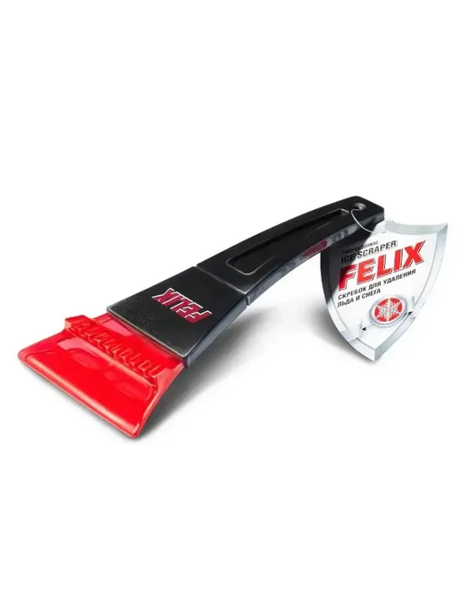 FELIX (авто) Скребок для машины от льда c пластиковой ручкой, черный, фото 3