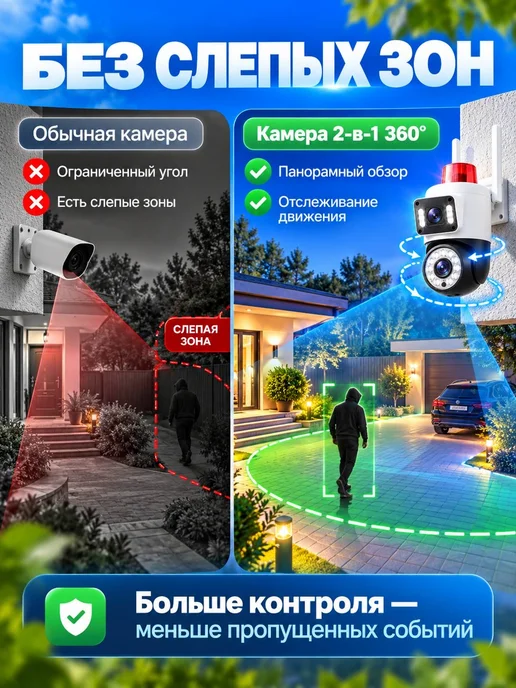 rushew Камера видеонаблюдения уличная wi-fi, белый, фото 6